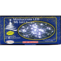 MINILUCI  PROLUNGATA 60 LED BIANCA